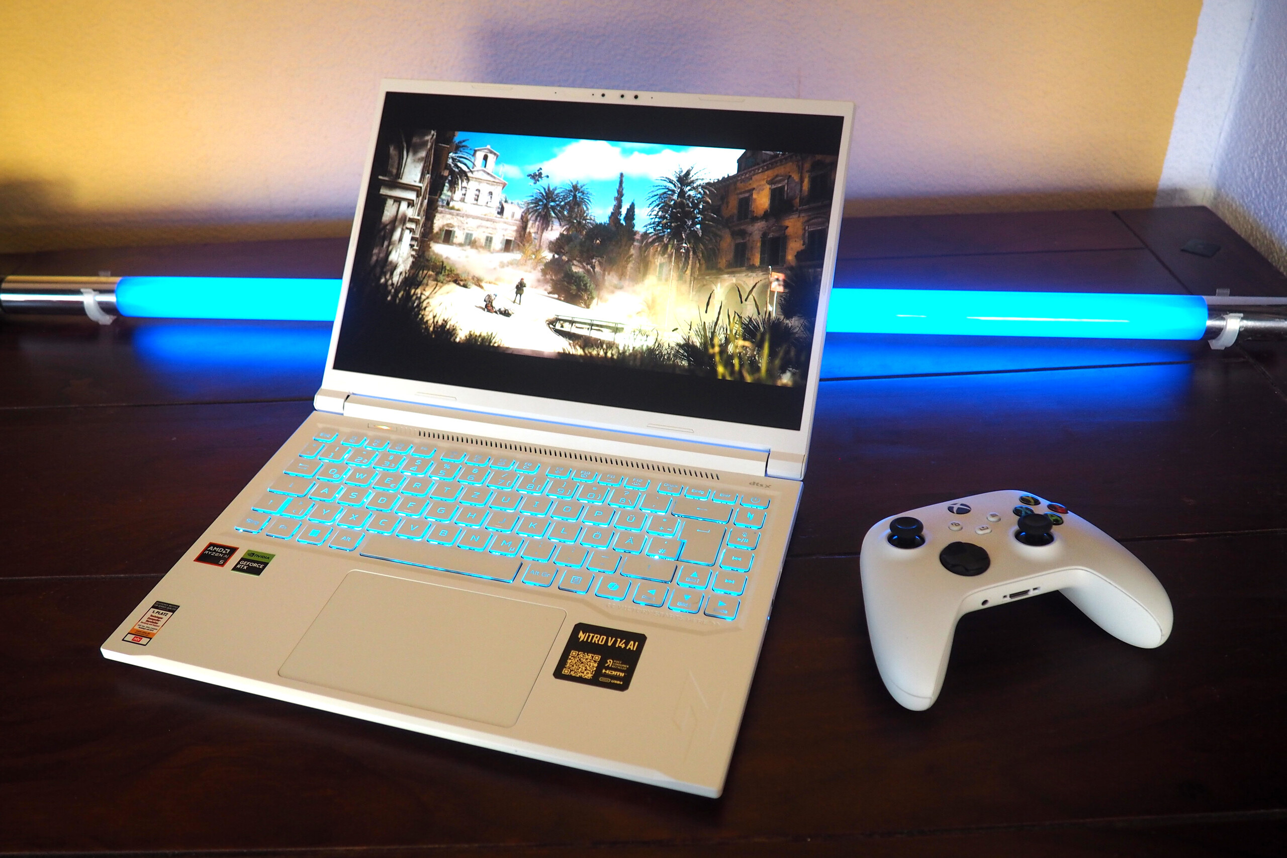 Acer Nitro V14 AI RTX 5050-gyel a felülvizsgálatban