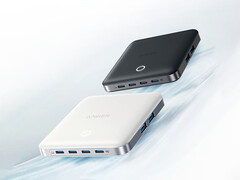 Az új asztali töltő ára 50 és 80 dollár között lehet. A képen: a tartozék két színben. (Kép forrása: @AnkerInsider)