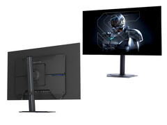 A Gigabyte MO27Q28G viszonylag kedvező árú lehet, mivel az LG legújabb Primary Tandem OLED panel technológiáját használja. (Kép forrása: Gigabyte)