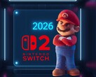 Egy 3D Mario, aki egy 2026-os Switch 2 naptárat nézeget (Kép forrása: Nintendo of America szerkesztéssel)
