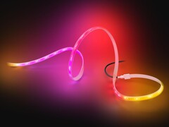 A még meg nem jelent Philips Hue Outdoor Gradient Lightstrip (a képen) különösen fényes modell lehet. (Kép forrása: Smartlights.de)
