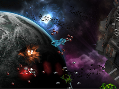 A képen - egy játékbeli képernyőkép a Space Acesből. (Kép forrása: Steam)