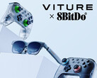 A Viture és a 8BitDo kiadta a 8BitDo Ultimate 2C vezérlő új, áttetsző változatát. (Kép forrása: Viture)
