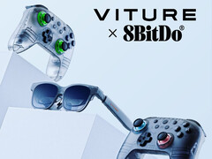 A Viture és a 8BitDo kiadta a 8BitDo Ultimate 2C vezérlő új, áttetsző változatát. (Kép forrása: Viture)