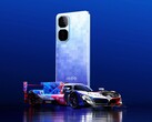 Az iQOO Neo 10 Pro+ stílusos, pixelekkel nyomtatott hátlappal rendelkezik. (Kép forrása: Vivo)