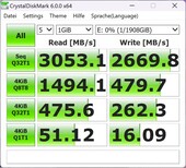 ZikeDrive a TB4-en: Crystaldiskmark 6
