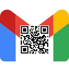 A Google hamarosan megszüntetheti az SMS-hitelesítést a Gmail bejelentkezéseknél, a vállalat egyik biztonsági bennfentese szerint. (Kép forrása: Gmail logó QR-kóddal)