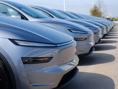 Az új, 2026-os Model Y szállítási tétel. (Kép forrása: Tesla)
