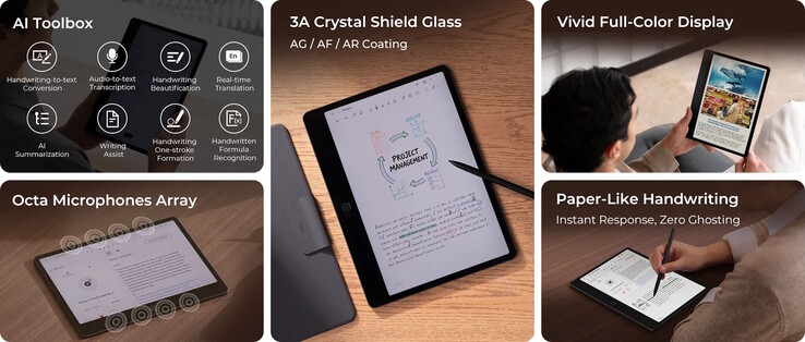 Es sind acht einzelne Mikrofone verbaut (Képforrás: TCL)