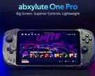 Az Abxylute One Pro egy Android-energiával működő kézi számítógép, amely felhőalapú játékra és távoli játékra készült. (Kép forrása: Abxylute)