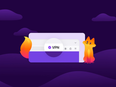 A Mozilla infografikája az új VPN kapcsolóról. 