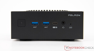 Peladn HO5 - Csatlakozások az előlapon