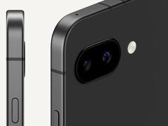 Pixel 9a Obsidian változat kettős hátsó kamerával. (Kép forrása: Google)