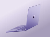Az új, 13 hüvelykes Surface Laptop Violet színváltozatban.