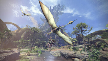 Monster Hunter World gameplay screenshot