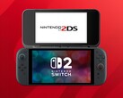 A 2DS/3DS második képernyős Switch 2 kiegészítőjének mockupja (Kép forrása: Nintendo of America szerkesztéssel)
