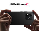 A Redmi Note 17 ára Kínában körülbelül 191 dollárnál kezdődik. A képen: a telefon hátulját bemutató promóciós fotó.