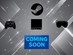 Steam Machine Steam Frame és vezérlő banner a megjelenés dátumával