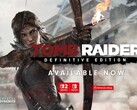 Tomb Raider: Definitive Edition Switch és Switch 2 banner (Kép forrása: Nintendo of America szerkesztéssel)