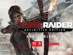 Tomb Raider: Definitive Edition Switch és Switch 2 banner (Kép forrása: Nintendo of America szerkesztéssel)