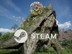 A Crimson Desert Steam verzió bannerje látható