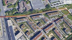 GNSS próbaút: város