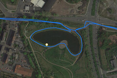 GPS test: Xiaomi Mi 9T – Cycling around a lake
