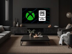 Xbox és Epic Games Store a nappaliban