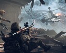 A Battlefield 6 katonája RPG-vel céloz egy harci helikopterre. (Kép forrása: EA)