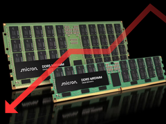 Micron DDR5 DRAM modulok (Canva segítségével szerkesztve).