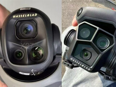 A Mavic 4 Pro a képen látható Mavic 3 Pro-hoz képest átdolgozott kameraházzal érkezik. (Kép forrása: via Jasper Ellens)