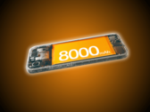 Az Oppo K14 Plus 8 000 mAh-s akkumulátorral rendelkezik.