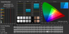 CalMAN ColorChecker (calibrated)