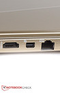 Külső 4K kijelzők csatlakoztathatók DisplayPort és HDMI segítségével.