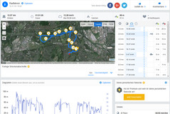 Garmin Edge 500: Total route