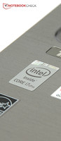 Az Intel Core i7 processzor kellő erőt produkál.