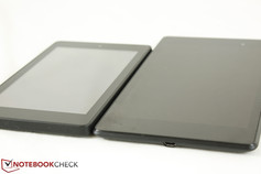 Kindle Fire HD 6 (balról) vs. Nexus 7 2013 (jobbról)