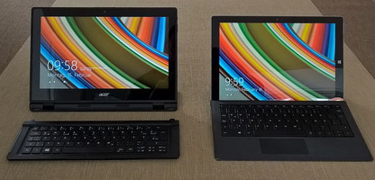 Aspire Switch 12 vs. Surface Pro 3