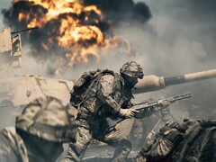 Egy katona fut a Battlefield 6-ban. (Kép forrása: EA)