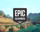 Egy ingame képernyőkép az Epic Games logójával a tetején.