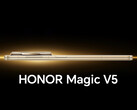 A Honor Magic V5 0,1 mm-rel vékonyabb lesz, mint az Oppo Find N5. (Kép forrása: Honor)