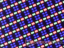Sharp OLED szubpixel tömb