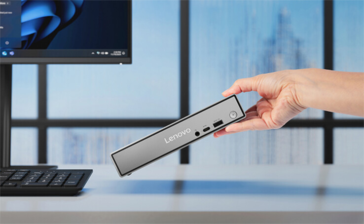 A ThinkCentre Neo 50q Gen 7 méretei: 240 x 250 x 186 mm.