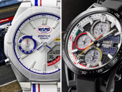 Jobbról balra (a képen) - Casio Edifice EFS-S641TMS-1A és az ECB-S10NIS-7AJR Heritage Edition. (Kép forrása: Casio)