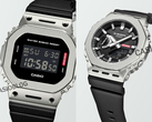 Balról jobbra (a képen): Casio G-Shock GM-5600M-1 és GM-2100M-1A. (Kép forrása: Casioblog)