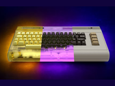 A Commodore 64 Ultimate renderelése: Starlight Edition (kép forrása: Commodore)