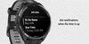 A Garmin ComingUp alkalmazás értesítést is kínál. (Kép forrása: Garmin)