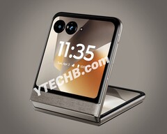 A Motorola Razr 70 látszólag nagyrészt átveszi elődjének kialakítását.