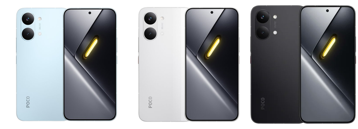 A Poco X8 Pro kiszivárgott renderei.