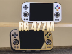 Az Anbernic valószínűleg még a hónap vége előtt piacra dobja az RG477M-et a két bemutatott színben. (Kép forrása: Anbernic)